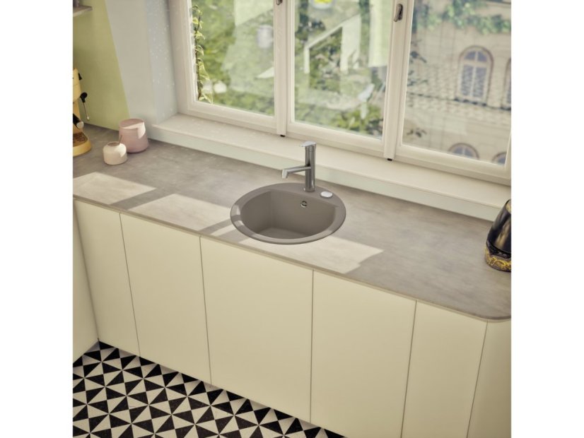 Granitový drez Schock Manhattan R-100-A Croma