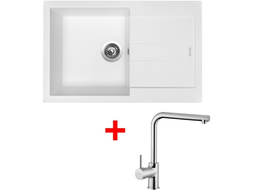 Set Sinks AMANDA 780 Milk+ELKA Set Sinks AMANDA 780 Milk+ELKA