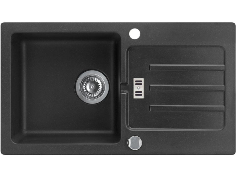 Granitový drez Alveus VICTORIA 30 čierna
