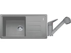 Set Franke BSG 611-78/39 Sivý kameň + Franke FC 9547 Sivý kameň