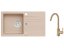 Set Alveus Cortina 140/55 + BATERIE TONIA 55