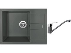 Set Sinks AMANDA 650 Titanium + batéria Sinks PRONTO Titanium