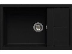 Granitový drez Elleci Unico 310 Black K86