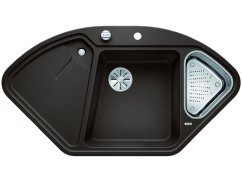 Granitový drez Blanco DELTA II InFino káva s excentrom