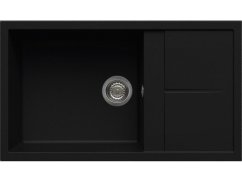Granitový drez Elleci Unico 410 Black K86
