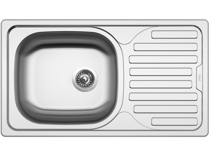 Sinks CLASSIC 760 + ELASTA nerez/šedá