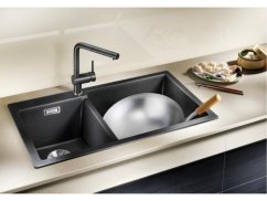 Granitový dřez Blanco PLEON 9 Tartufo, pravý