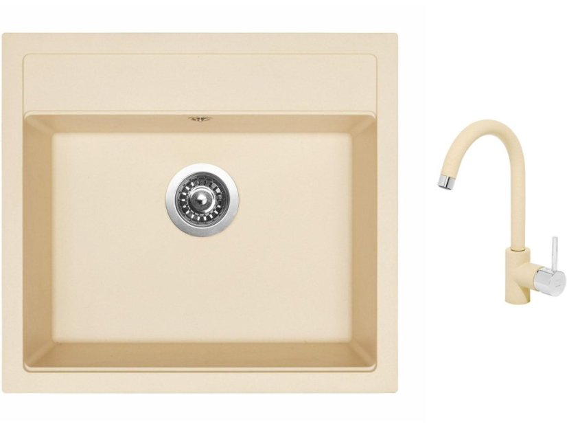 Set Sinks SOLO 560 Sahara + batéria Sinks MIX 35 Sahara