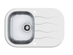 Kuchyňský dřez Alveus Wave 20 bílý