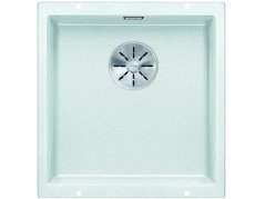 Granitový drez Blanco SUBLINE 400 U InFino biela bez tiahla