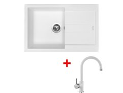 Set Sinks Amanda 780 Milk + Vitalia GR