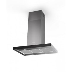 Ostrůvková digestoř Faber STILO GLASS SMART ISOLA X/BK A90