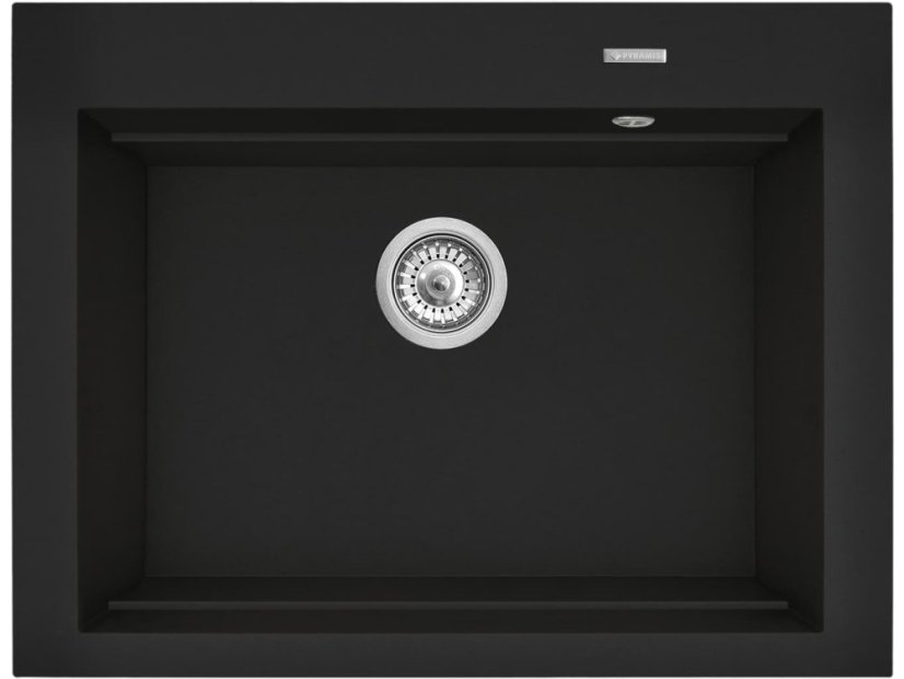 Granitový drez Pyramis Siros 67 x 51,5 Volcano