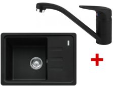 Set Franke G117 BSG 611-62 Matná černá +FC 9541