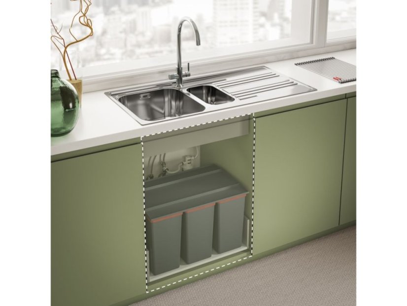 Dřezová baterie Franke FC 3080.031 LINA CLEAR WATER 2.0 Chrom