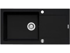 Granitový drez Pyramis Mido 100 x 50 1B 1D Carbon