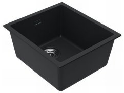 Granitový drez Alveus Omni 10 čierna matná