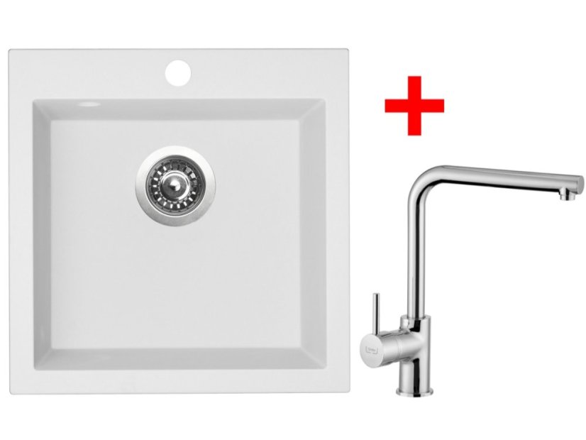 Sinks VIVA 455 Milk + Elka