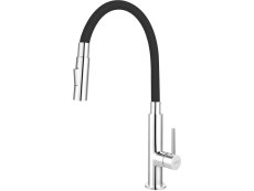 Dřezová baterie Novaservis 70730.0CV s černým ramenem