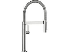 Dřezová baterie Blanco CULINA-S Mini II PVD steel, sprcha s přepínáním, senzor - obrázek 5