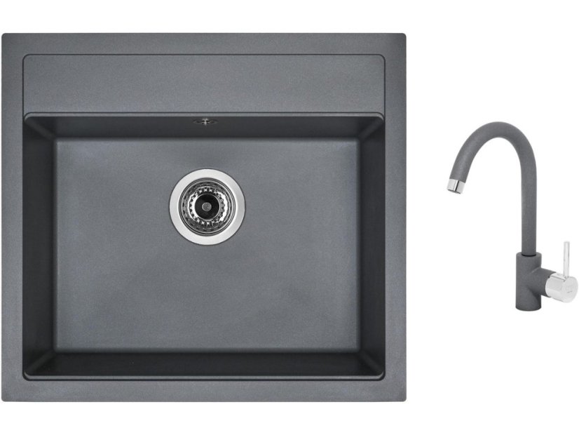 Set Sinks SOLO 560 Titanium + baterie Sinks MIX 35 Titanium