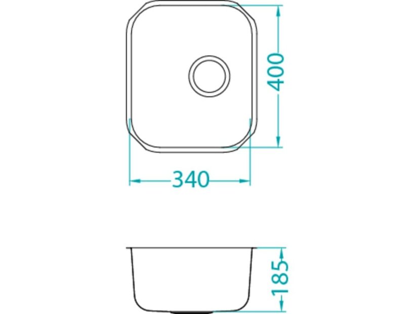 Kuchyňský dřez Alveus VARIANT 40 FS