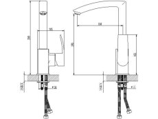 Kuchynská batéria Alveus AKORD