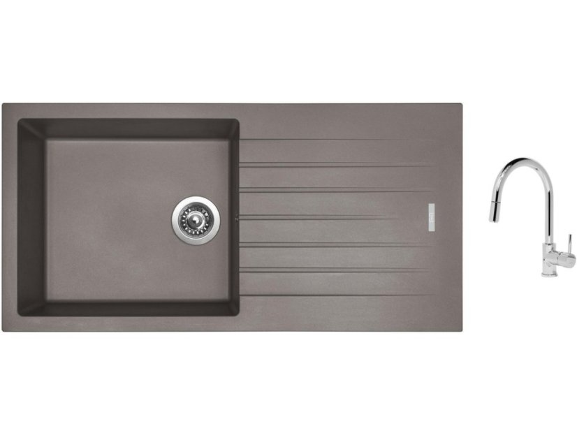 Set Sinks PERFECTO 1000 Truffle + baterie Sinks MIX 35 P chrom