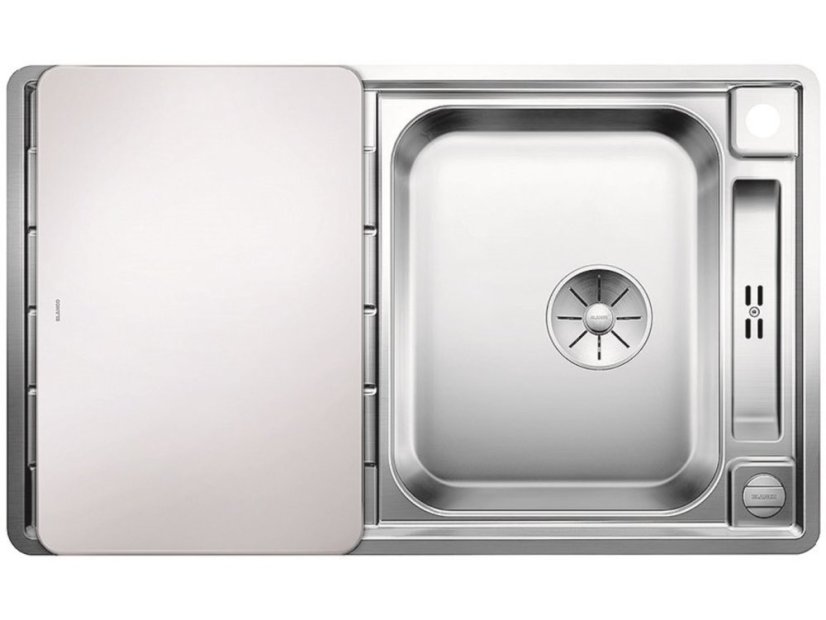 Nerezový drez Blanco AXIS III 45 S-IF InFino Nerez hodvábny lesk - 2