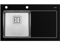 Drez so sklom Pyramis Crystalon 1B 1D čierny LH