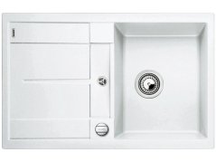 Granitový dřez Blanco METRA 45 S bílá - s excentrem