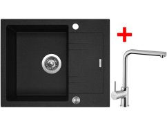 Sinks LINEA 600 XC Granblack + Elka Sinks LINEA 600 XC Granblack + Elka