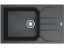 Granitový drez Alveus Record 40 čierna