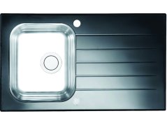 Drez so sklom Alveus Glassix 10 UP čierny