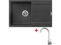 Sinks ULTIMA 790 Metalblack + ARCO celonerezová