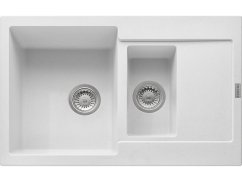 Granitový dřez Franke MRG 651-78 Bílá-led Granitový dřez Franke MRG 651-78 Bílá-led