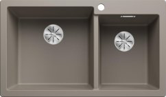 Granitový dřez Blanco Pleon 9 Tartufo levý