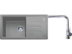 Set Franke BSG 611-78/39 Šedý kámen + Franke FN 0143 Chrom
