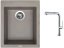 Set Sinks CUBE 410 Truffle + baterie Sinks SLIM S2 kartáčovaná