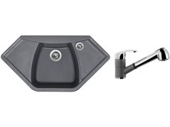 Set Sinks NAIKY 980 Titanium + baterie Sinks LEGENDA S Titanium Set Sinks NAIKY 980 Titanium + baterie Sinks LEGENDA S Titanium