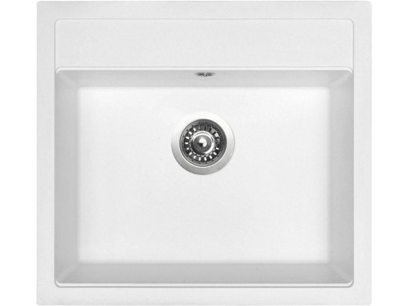 Set Sinks Solo 560 Milk + Elasta S nerez/čierná