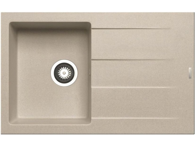 Granitový drez Pyramis Athlos 79 x 50 1B 1D Béžová