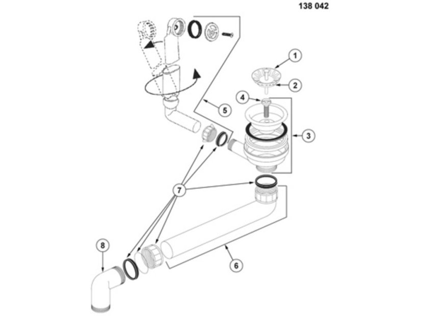 Granitový dřez Blanco ZIA XL 6 S Compact bílá