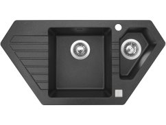 Set Sinks BRAVO 850.1 Granblack + baterie Sinks Pronto Grandblack