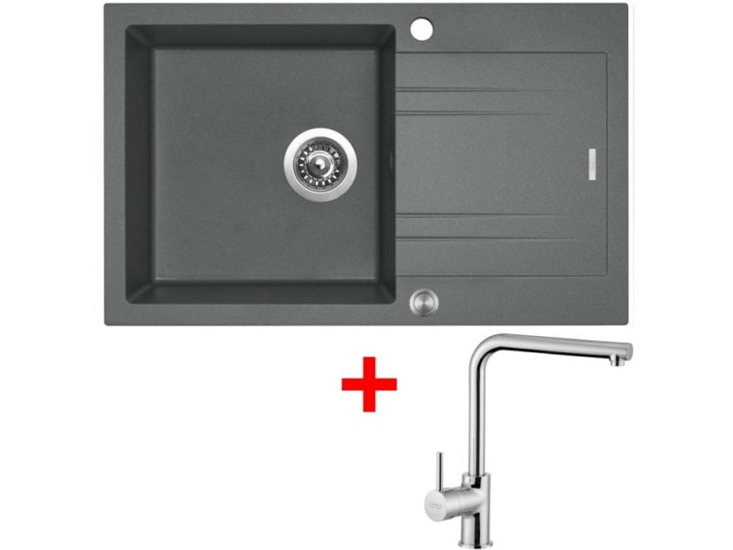 Sinks LINEA 780 XC Titanium + Elka