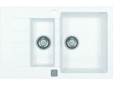 Granitový dřez Alveus CADIT 70 bílý