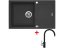 Sinks LINEA 780 XC Granblack + Vitalia GR
