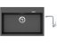 Set Sinks MAXIMO 780 Metalblack + baterie Sinks MIX 3 chrom
