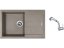 Set Sinks AMANDA 780 Truffle + batéria Sinks MIX 3 S Chróm