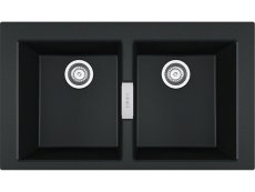 Tectonitový dřez Franke S2D 620-86 Černá